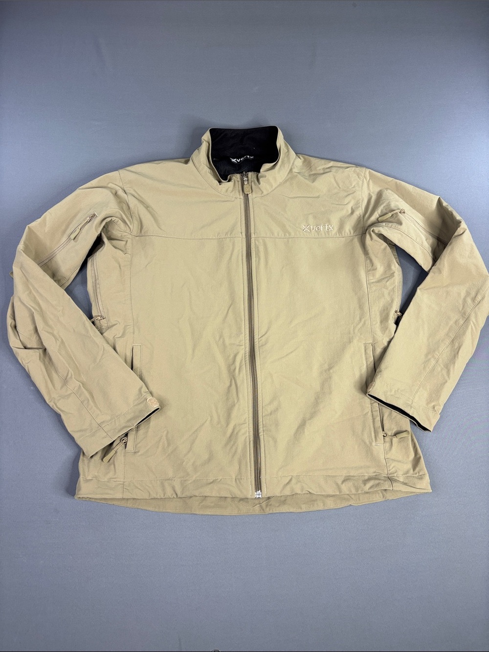 Vertx Multi Climate Sport Jacket Men's Large Khaki MC Sport Tactical Lightweight